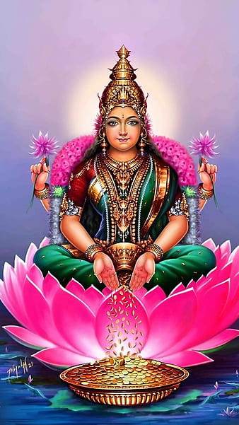 Beautiful images of maha lakshmi