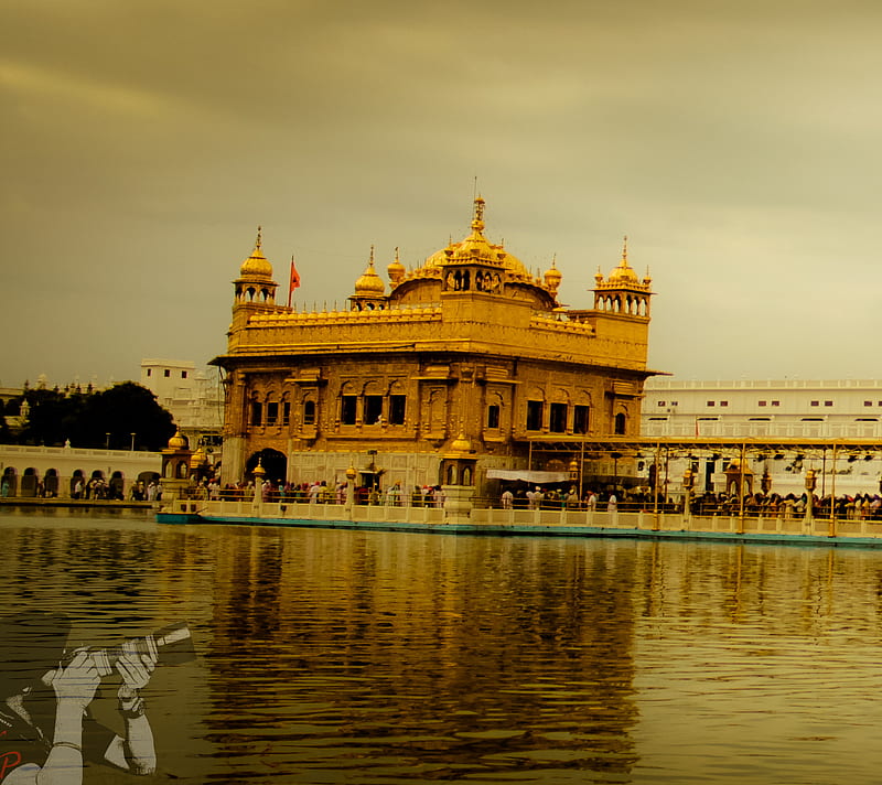 Golden temple, amritsar, god, goldentemple, holy, nightpic, peace, punjab,  samsung, HD phone wallpaper | Peakpx