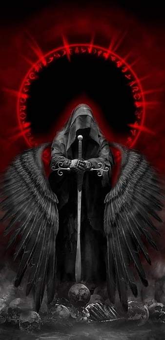 azrael angel of death wallpaper