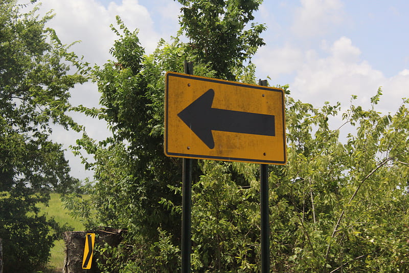 That Way, direction, driving, nature, nofilter, graphy, road, route, sign, traffic, HD wallpaper