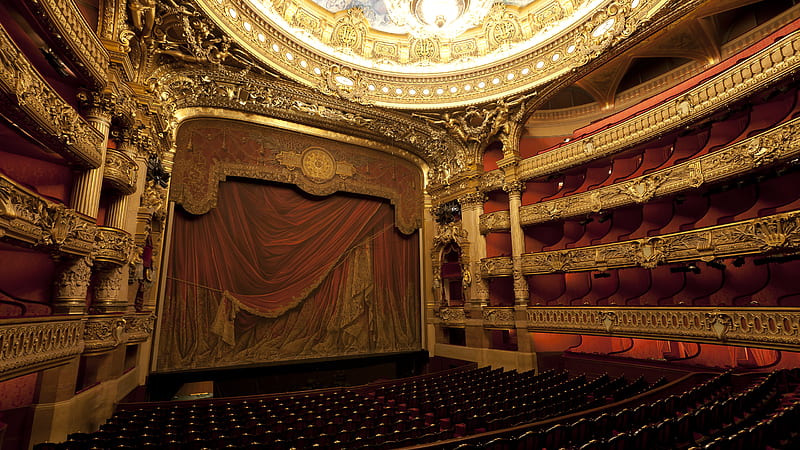 Theatre, lovely, theater, HD wallpaper