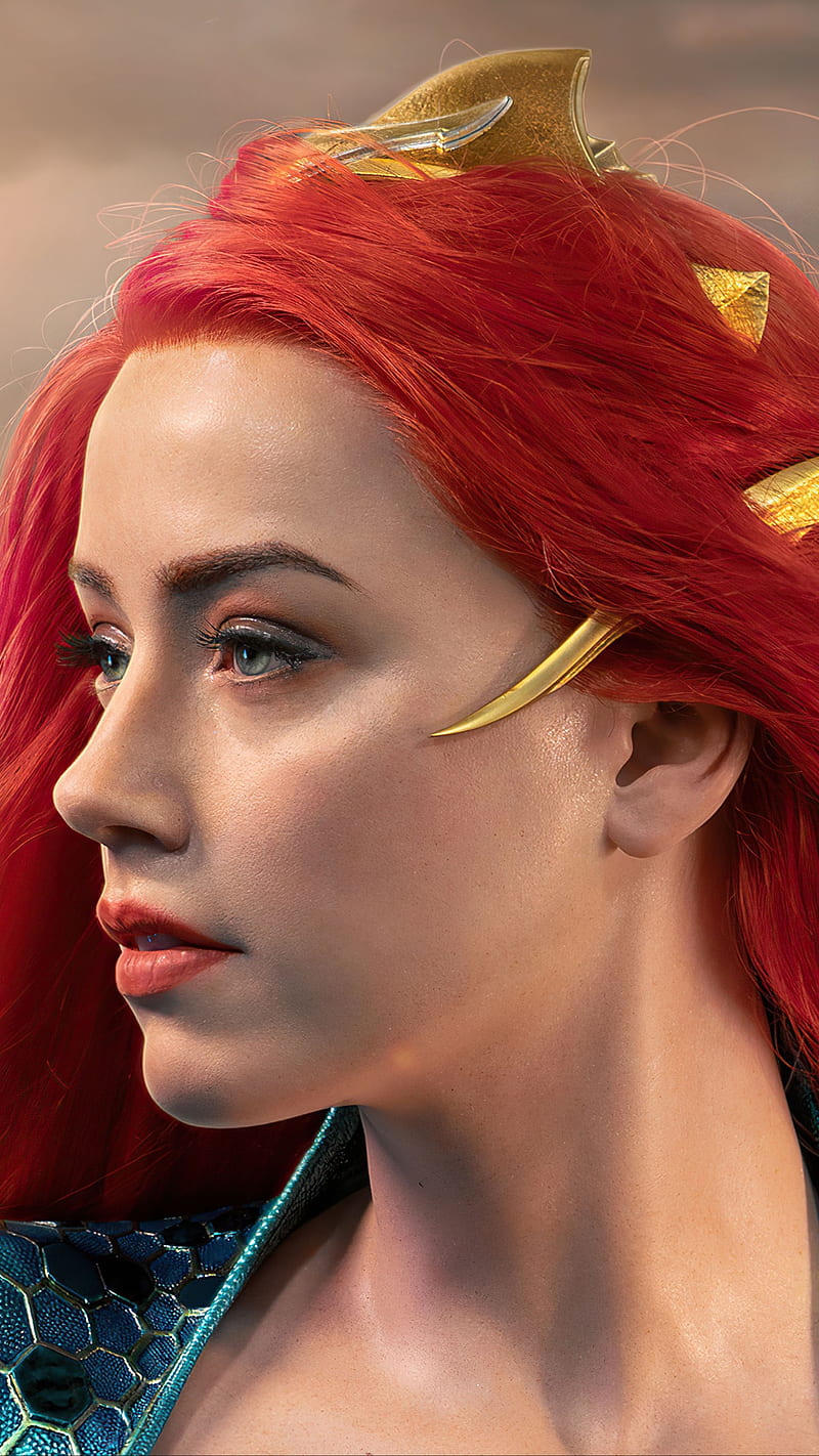 Mera Amber Heard Aqua Man Aquaman Beauty Movie Pretty Profil