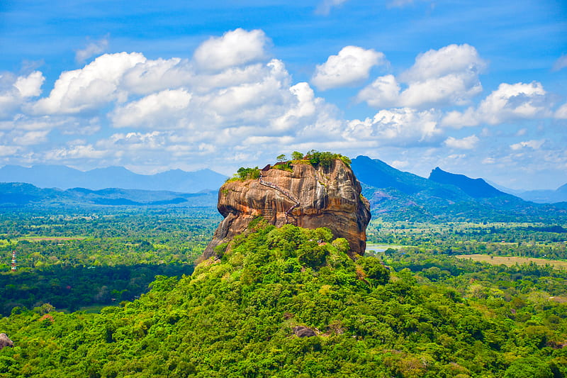 Sigiriya Sri Lanka, national, rocks, HD wallpaper