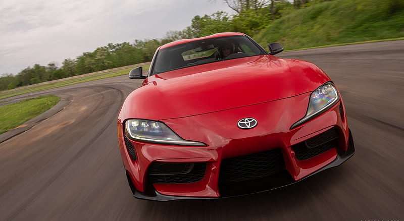 2020 Toyota Supra (Color: Renaissance Red) - Front, car, HD wallpaper ...