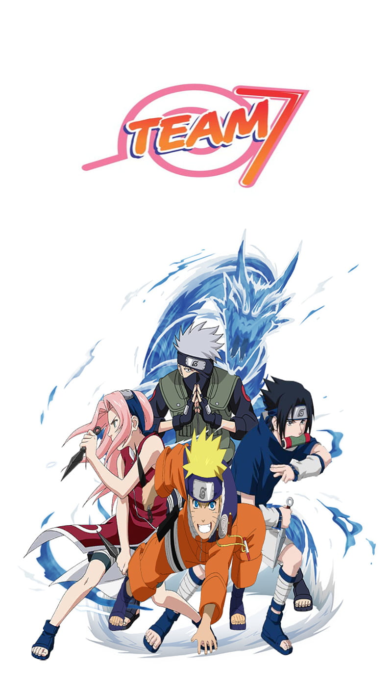 Naruto Sasuke Sakura, anime, animes, desenhos, team 7, HD phone wallpaper