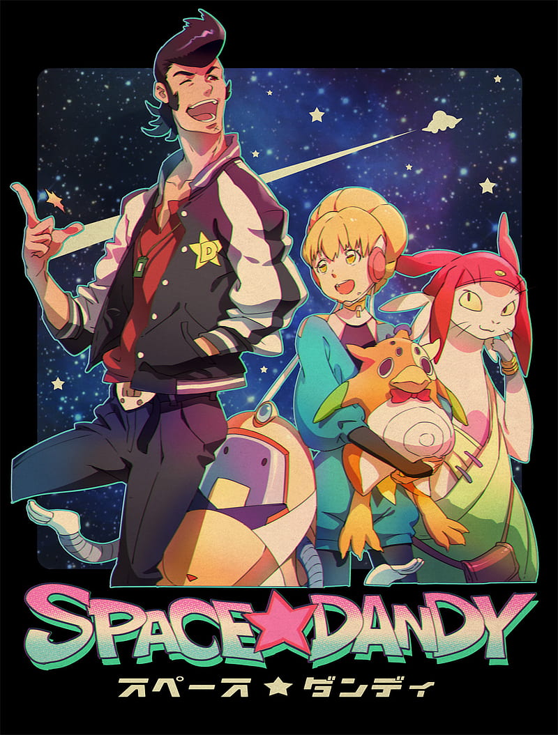 Space Dandy, space, anime, HD phone wallpaper