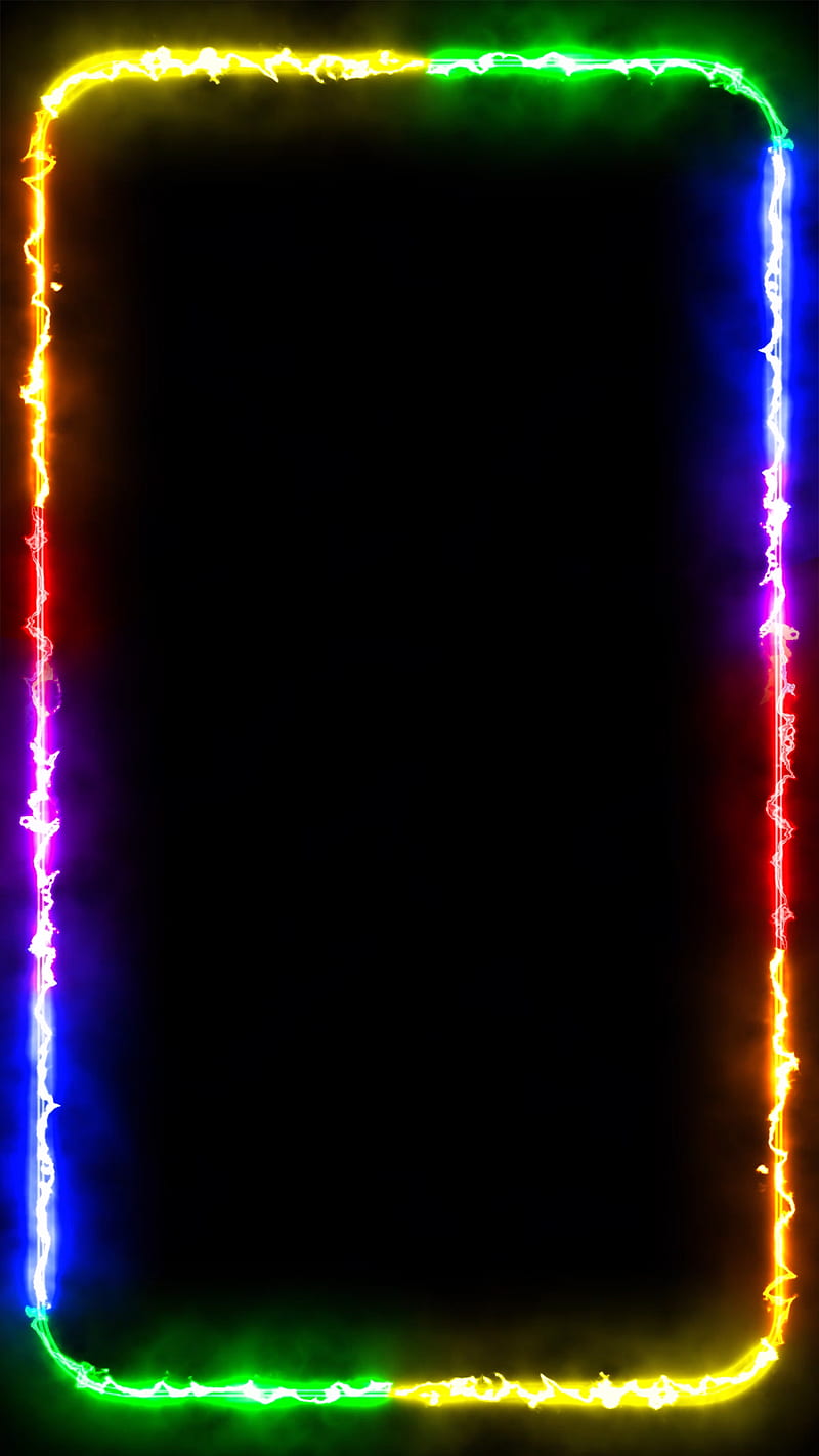 Pride Frame L, colourful, light, neon, HD phone wallpaper