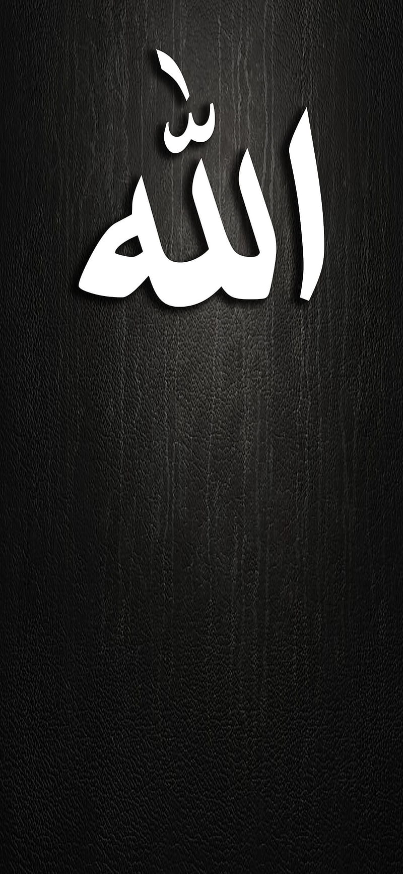 Allah 3, abstract, black, dark, god, islam, islamic, leather, pakistan, spiritual, HD phone wallpaper