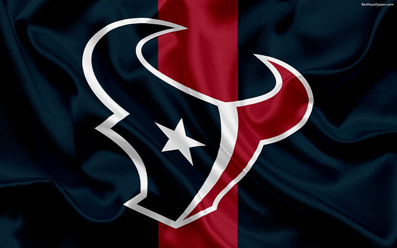 Houston Texans, logo, emblem, National Football League, NFL, USA, American football, HD wallpaper