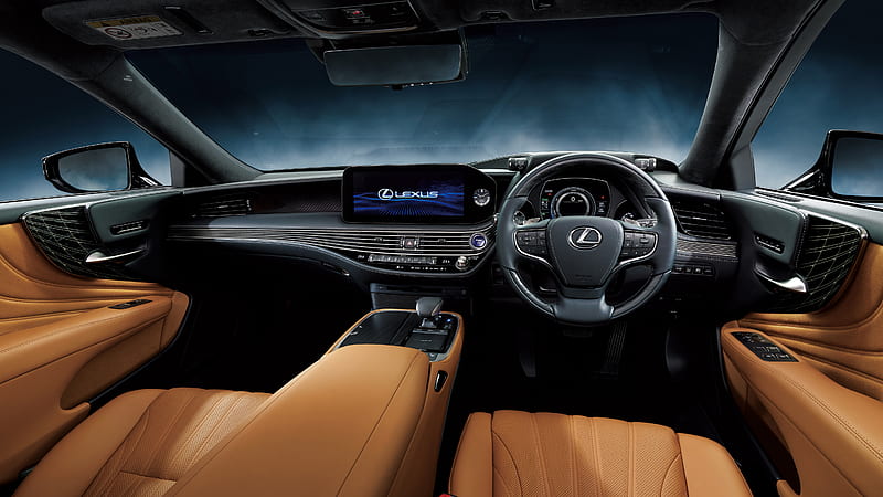 Lexus LS 500h 2021 Interior, HD wallpaper