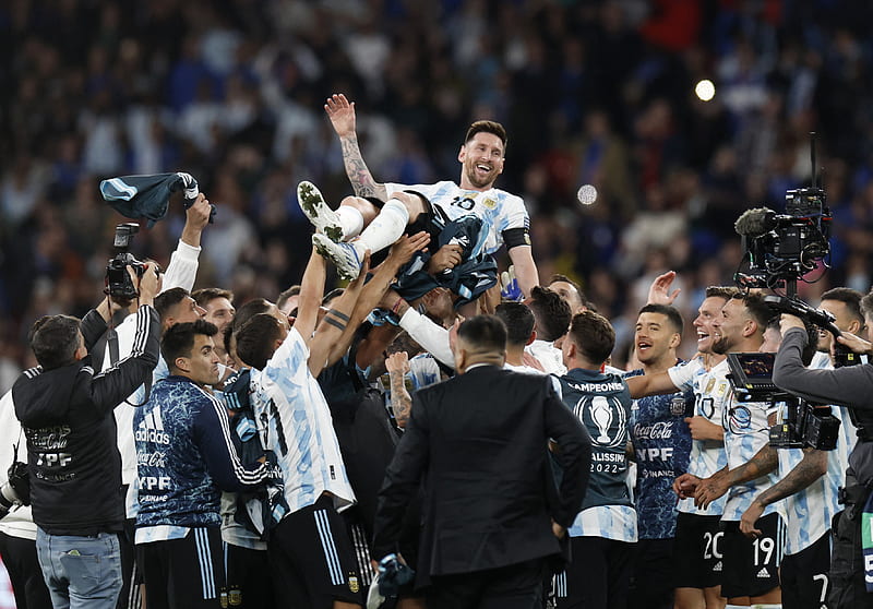 Messi's Argentina outclass Italy to win 'Finalissima', HD wallpaper