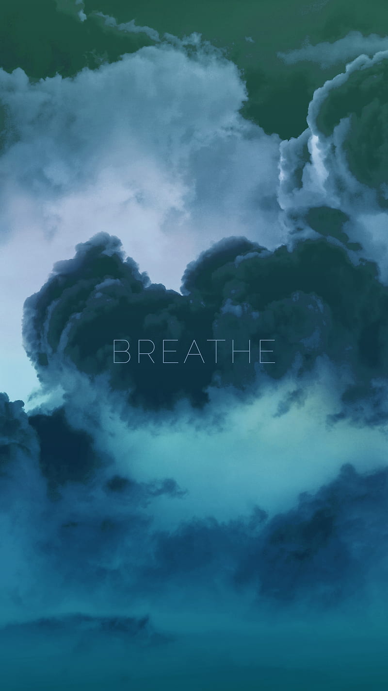 Breathe Sky, breathe, clouds, sky, soft, HD phone wallpaper