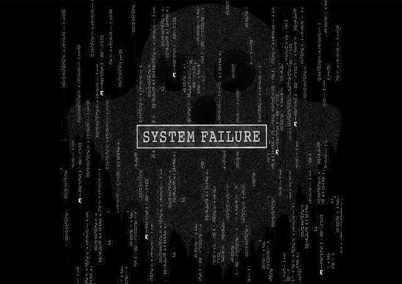 System Failure, dark, fail, ghoast, spook, HD wallpaper