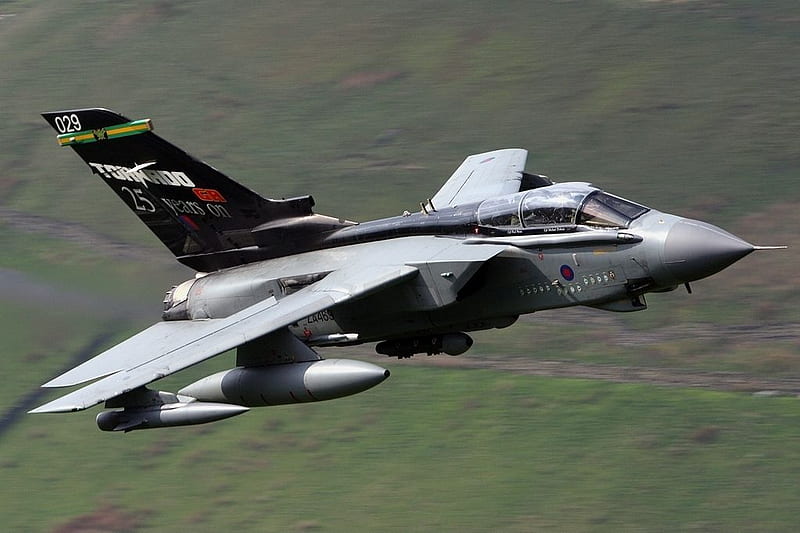 Panavia Tornado, royal air force, raf, jet, HD wallpaper