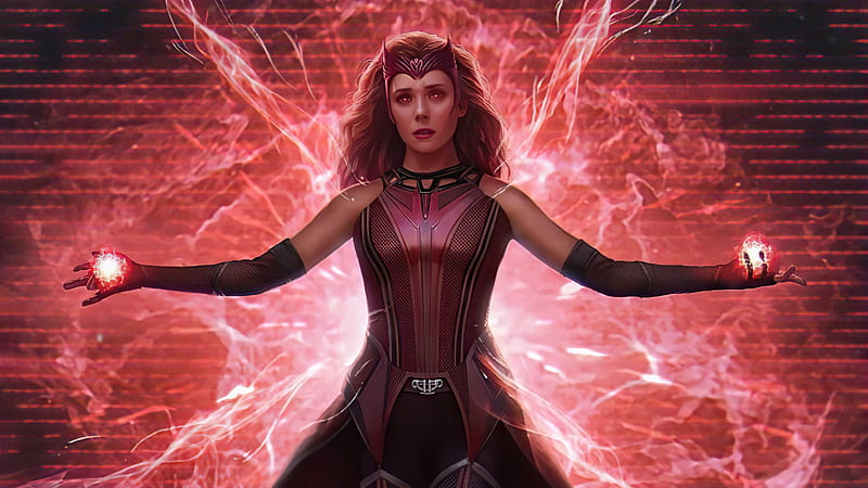 Wanda Vision From Marvel , wanda-vision, scarlet-witch, tv-shows, HD wallpaper