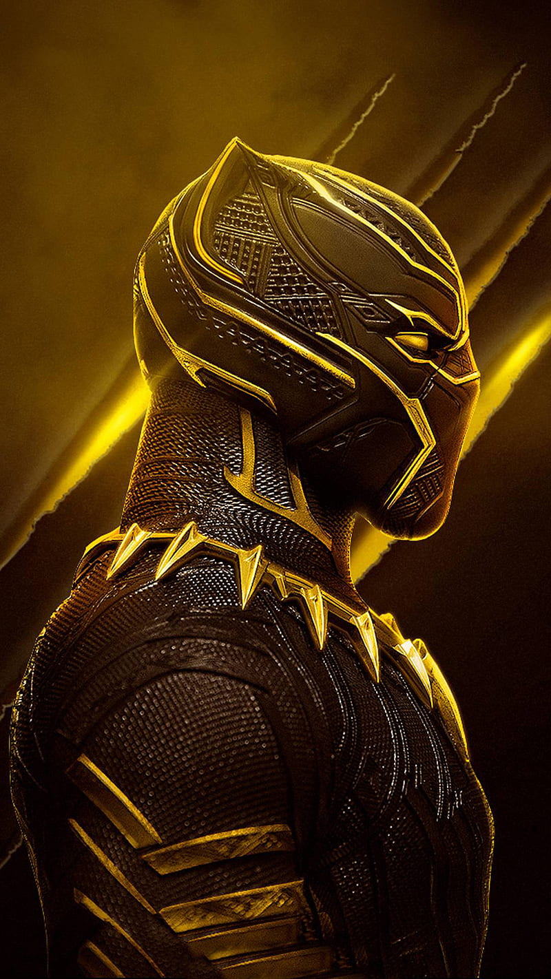 Black panther, effect, mass, mortal, real, steel, theme, vader, wars, watch, HD phone wallpaper