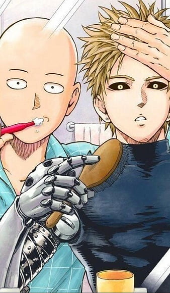 Genos and Saitama One Punch Man 4K Wallpaper #56