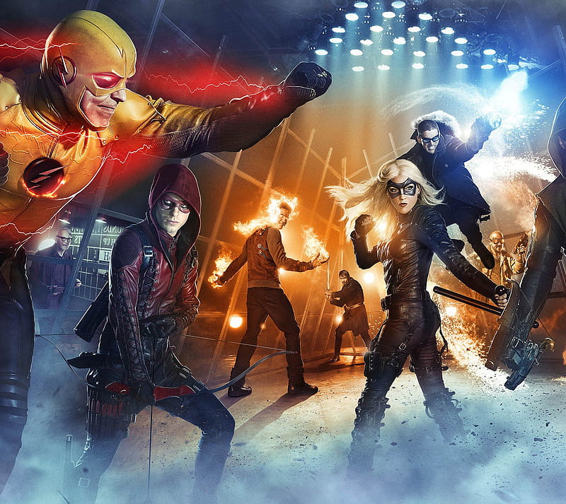 Flash Fight Club, captain cold, cw, firestorm, thawne, the flash, HD  wallpaper | Peakpx