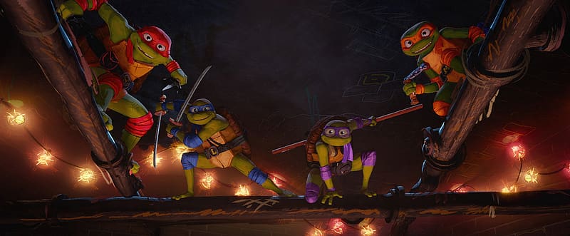 2023 Teenage Mutant Ninja Turtles Mutant, teenage-mutant-ninja-turtles- mutant-mayhem, HD wallpaper