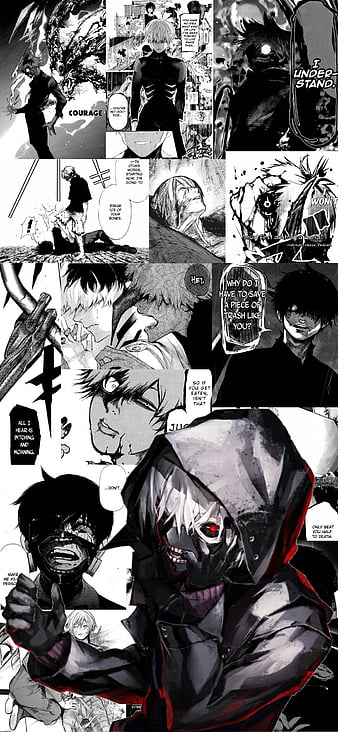 Download Tokyo Ghoul Ken Kaneki Aesthetic Manga Wallpaper