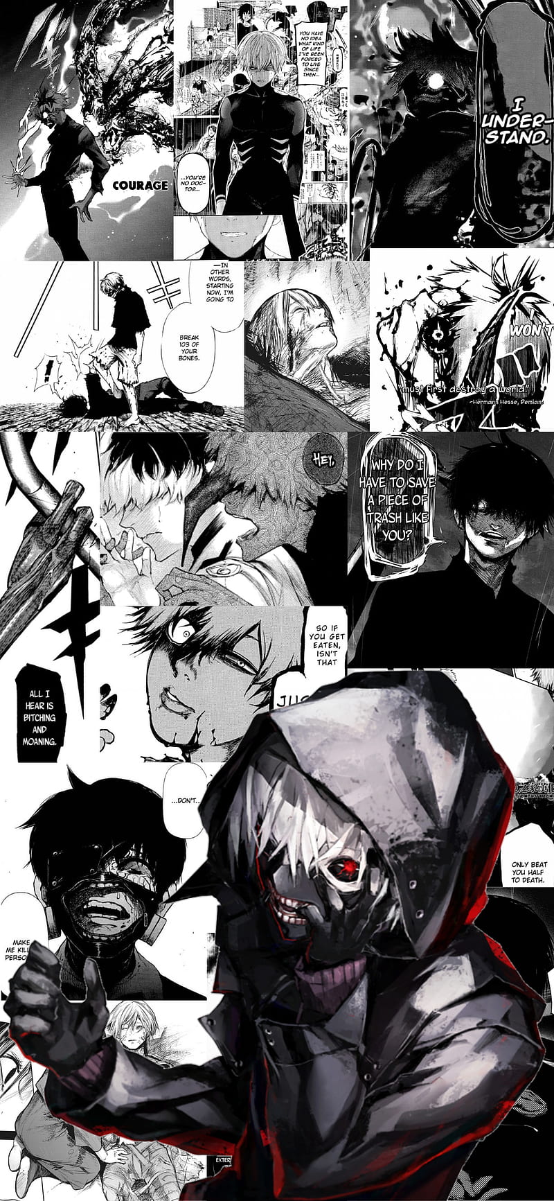 Ken Kaneki, tokyo, alone, tokyo ghoul, ghoul, manga, anime, HD phone  wallpaper
