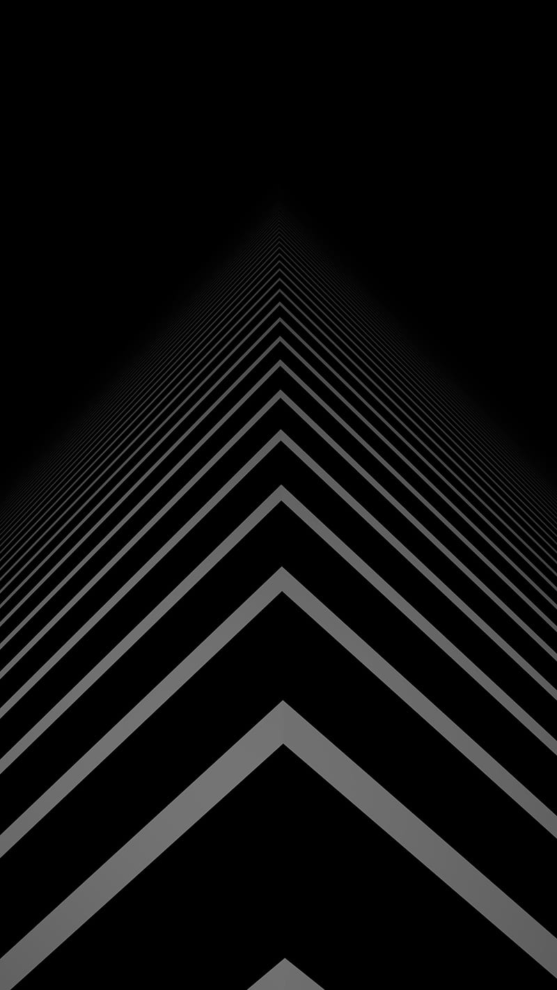 Playing the Angles, Bertil, Playing, abstract, angles, angular, black, dark, gris, lines, oled, white, HD phone wallpaper