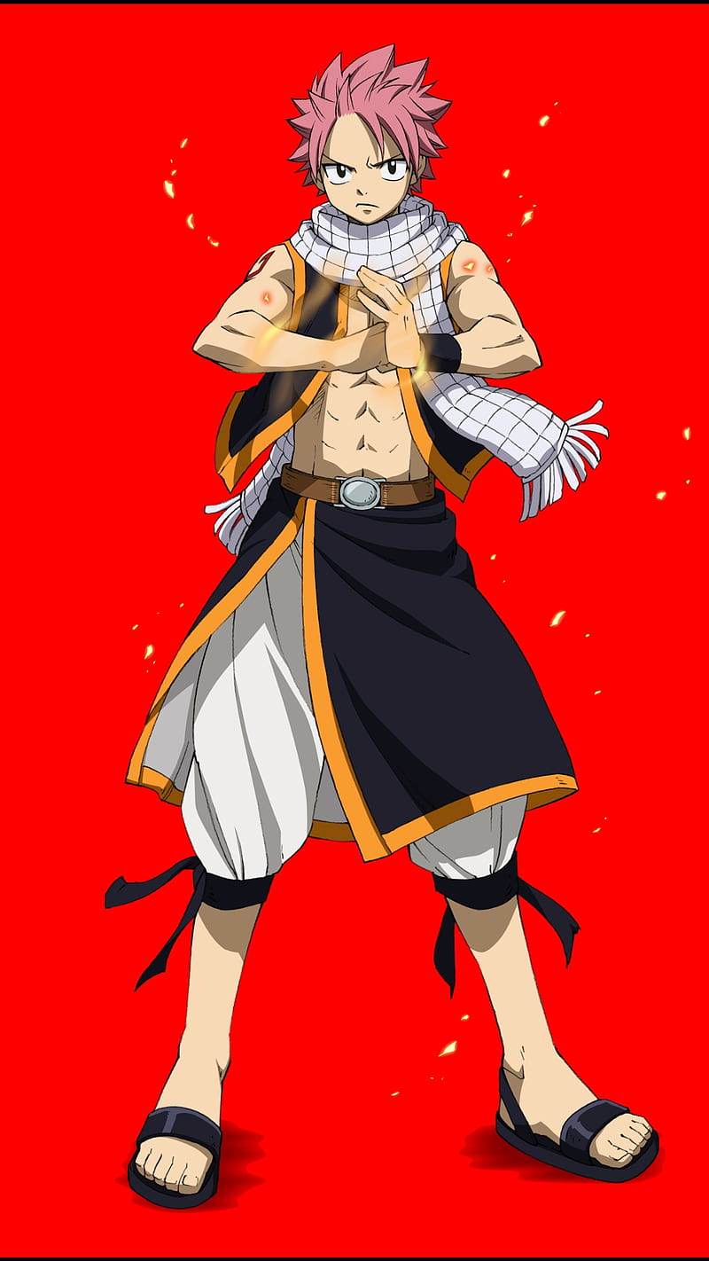 Natsu, anime, fairy tail, HD phone wallpaper