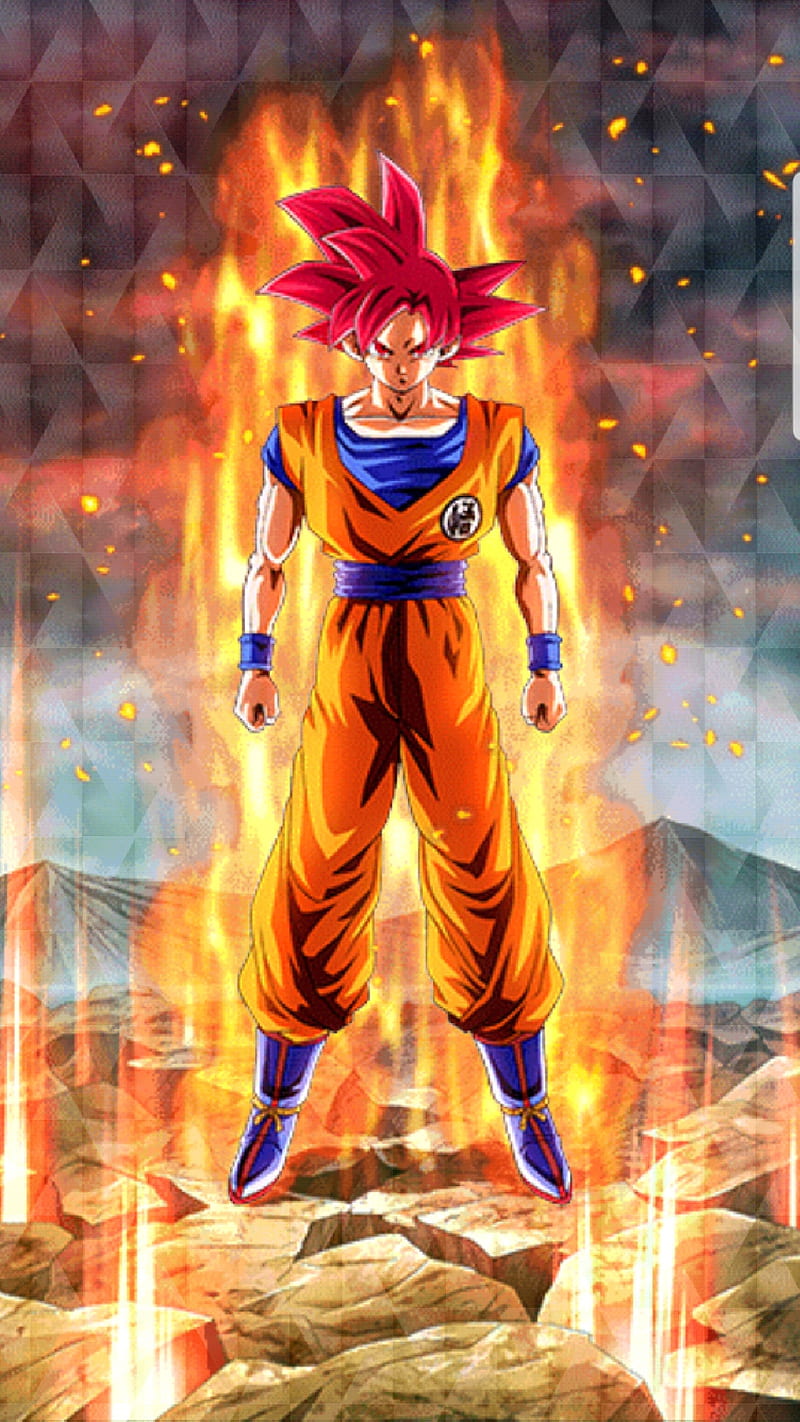 Super Saiyan Goku, anime, blue, dragonball, orange, son goku, white, HD  phone wallpaper