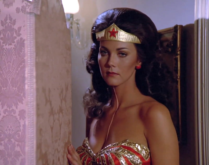 Wonder Woman Listening In, Wonder Woman, WW TV Show, Lynda Carter, WW, HD wallpaper
