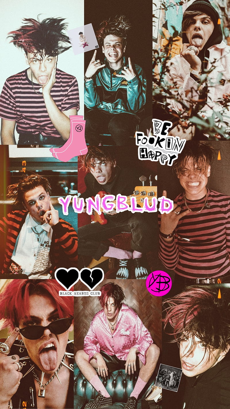 Yungblud, be fookin happy, bhc, dominic harrison, music, pink socks, punk,  rock, HD phone wallpaper | Peakpx