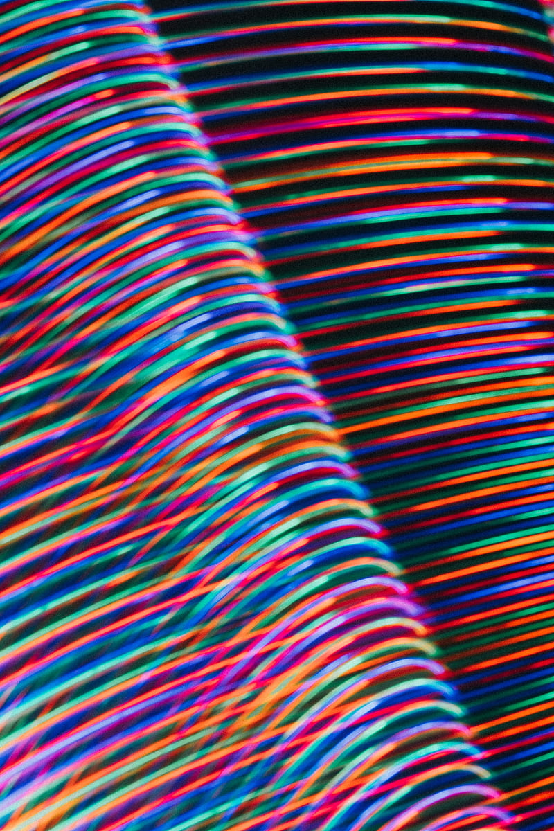 light, stripes, lines, abstraction, colorful, HD phone wallpaper