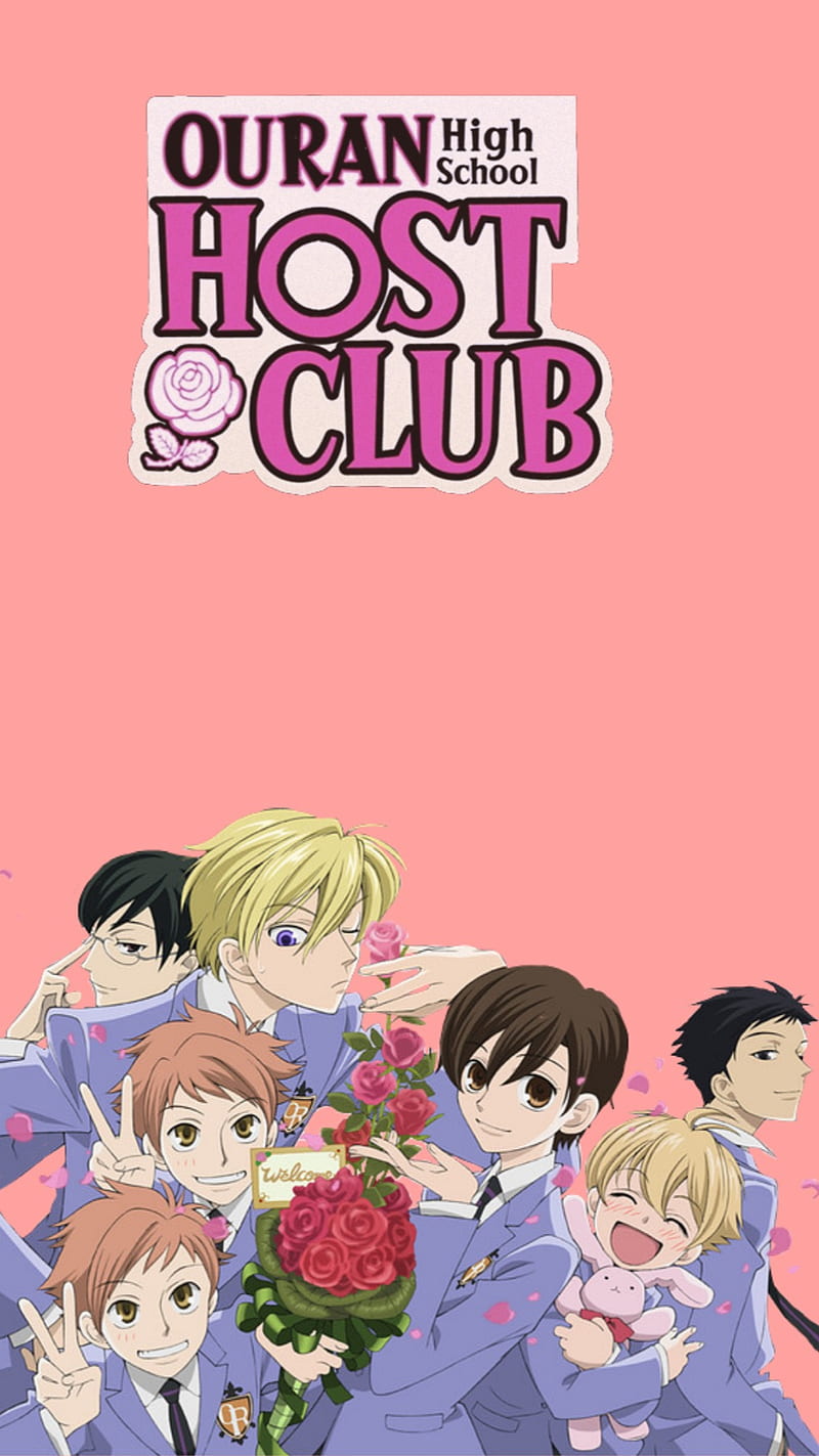 highschool host club, anime, cute, HD phone wallpaper