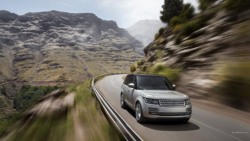 Range Rover Motion Blur, range-rover, carros, HD wallpaper