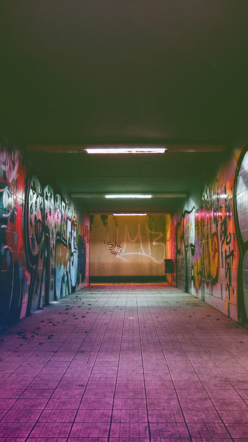 Graffiti Subway, urban, hiphop, city, urban18, HD phone wallpaper