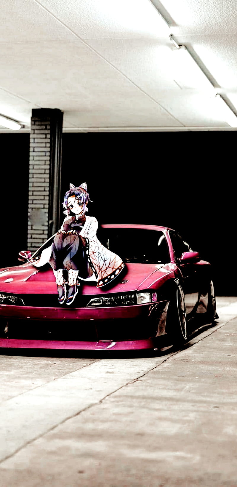 Anime x Jdm, car, HD phone wallpaper | Peakpx