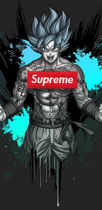 Goku x Supreme x Louis Vuitton 🐉. @ceearts ceearts.co.uk  Dragon ball  super wallpapers, Dragon ball wallpapers, Anime dragon ball super