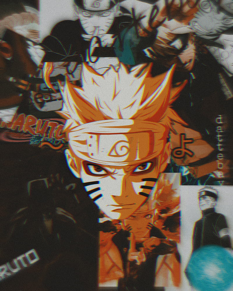 Naruto compilation, kurama, dattebayo, shippuden, rasengan, uzumaki, HD phone wallpaper
