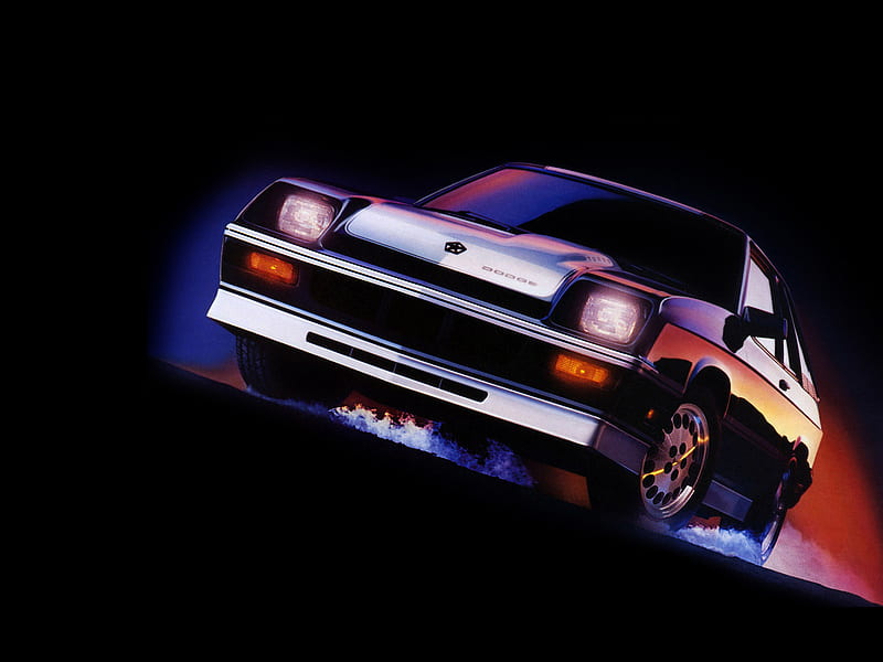1985 Dodge Shelby Charger, 5th Gen, Coupe, Inline 4, Turbo, car, HD wallpaper
