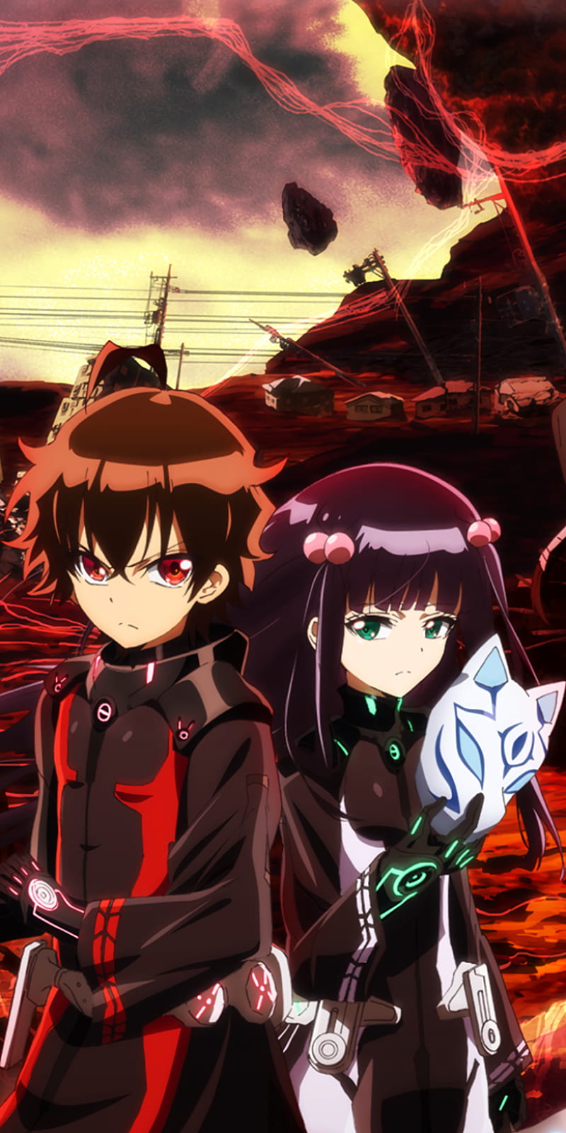 Anime Twin Star Exorcists HD Wallpaper