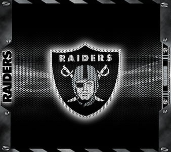 Oakland Raiders, black, california, football, nfl, oakland, raiders, silver, HD wallpaper