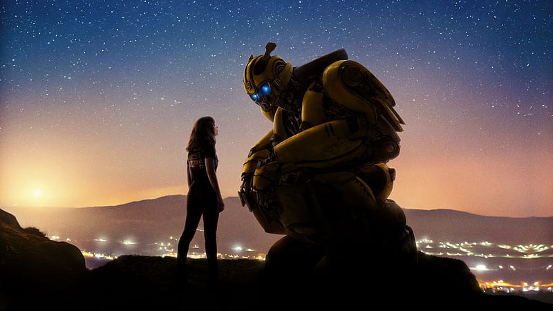 Bumblebee Movie 2018 Cool New Poster , bumblebee, movies, 2018-movies, poster, hailee-steinfeld, HD wallpaper