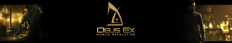 Deus Ex: Human Revolution, graphy, Human Revolution, panoramic, gaming, Deus Ex, video game, game, HD wallpaper