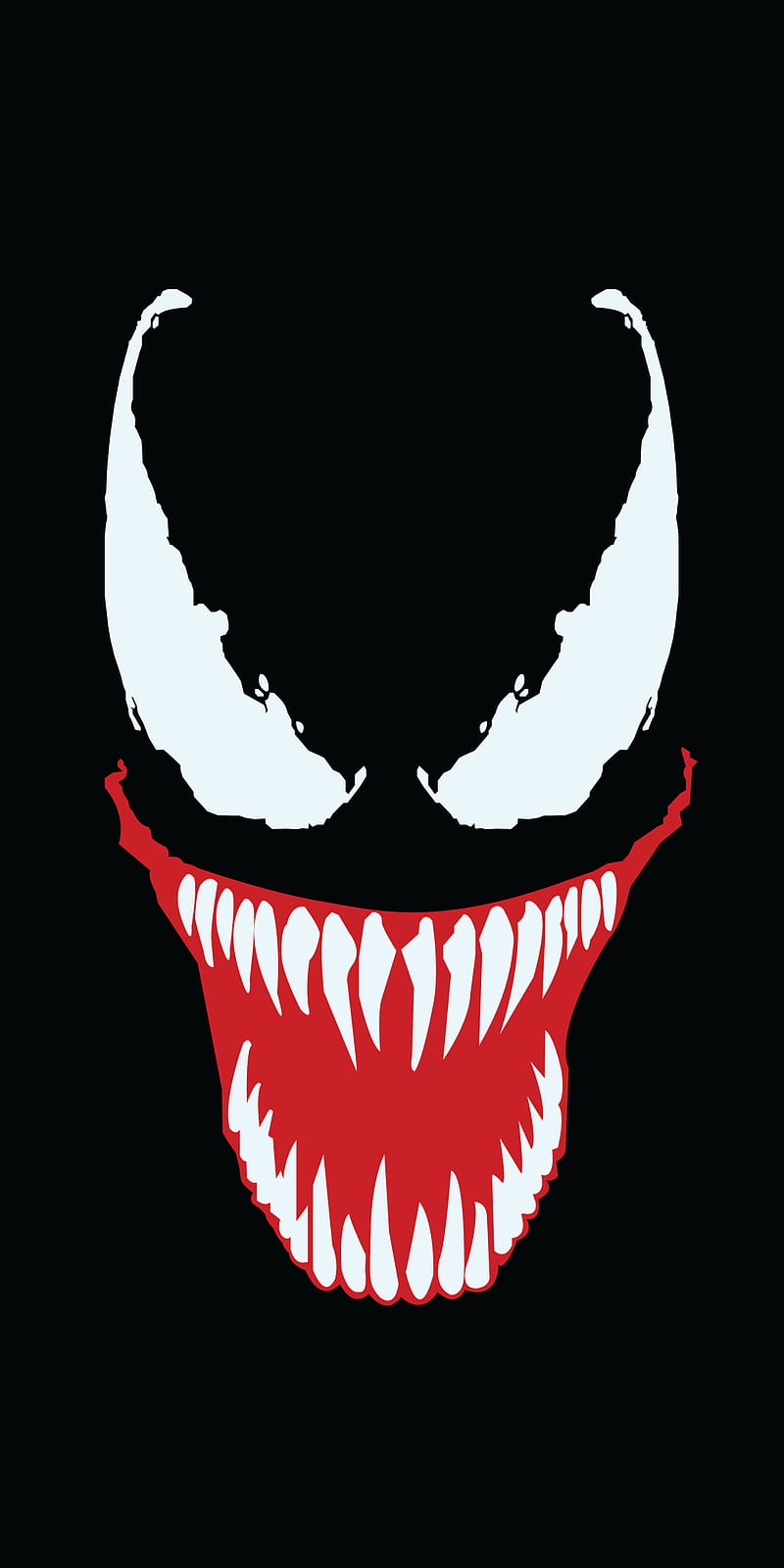 Venom, anti hero, art, comics, logo, marvel, spiderman, venom logo, HD phone wallpaper