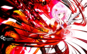 Anime Guilty Crown Inori Yuzuriha Fondo de Pantalla