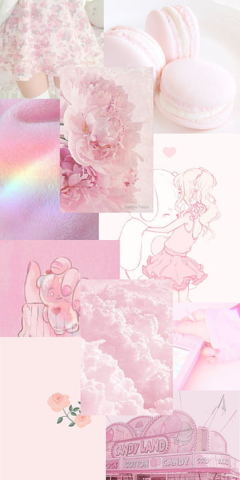 Kawaii Pink Aesthetic Pastel Hd Phone Wallpaper Peakpx - Pastel Pink Wallpaper For Laptop
