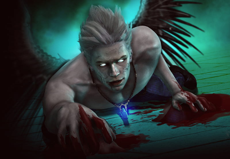 Devil may cry fan art - Vergil by DerrickSong, 2D