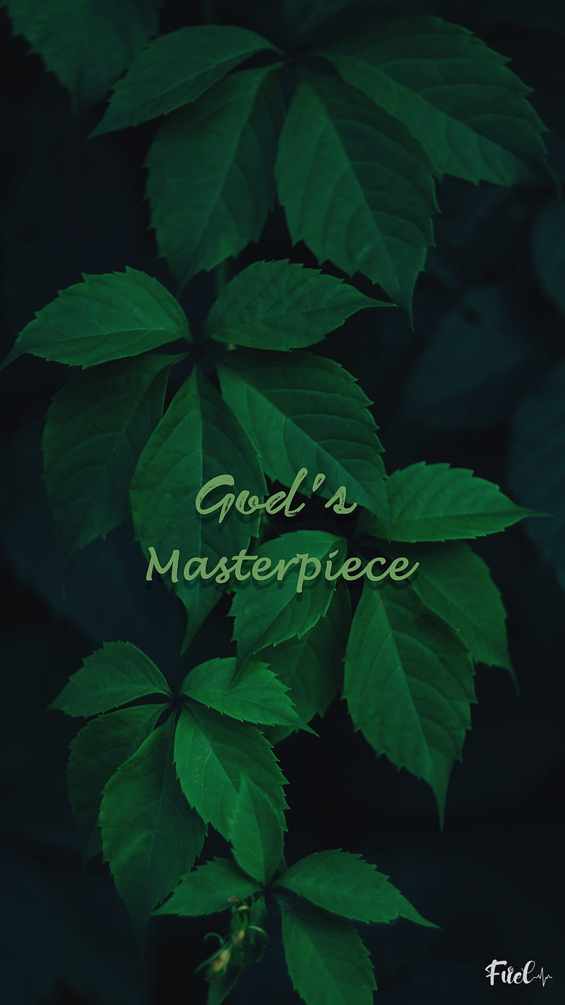Masterpiece, creation, fuel, god, quote, HD phone wallpaper