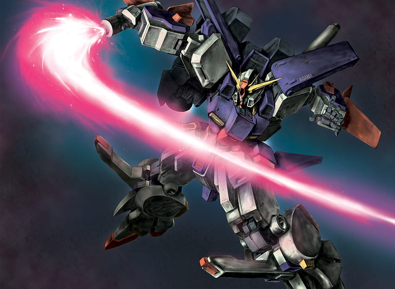 ZZ Gundam, gundam, zz, agama, space, HD wallpaper