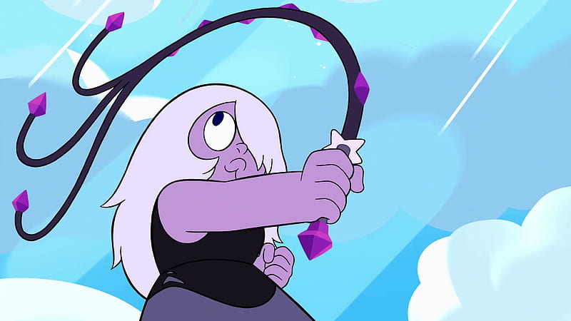 Steven Universe Amethyst With A Whip With Background Of Blue Sky Movies, HD wallpaper
