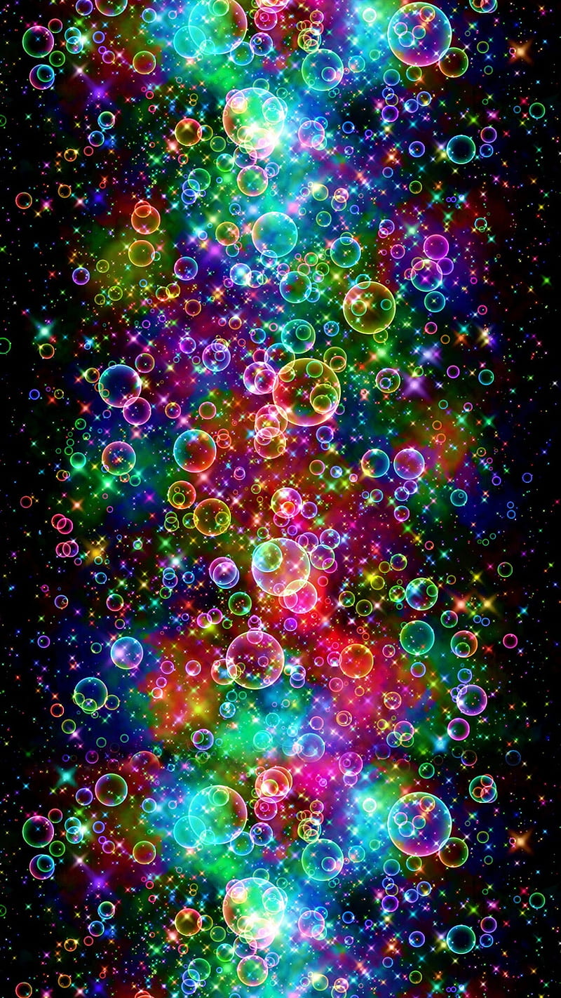 Abstract Bubbles, 2016, abstract, bubbles, HD phone wallpaper